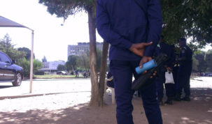 Police RDC, Lubumbashi