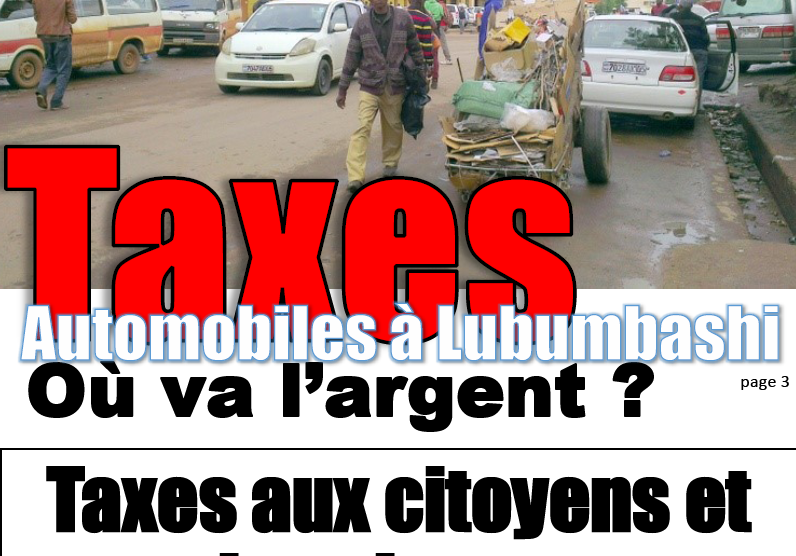 Congo Durable, taxes
