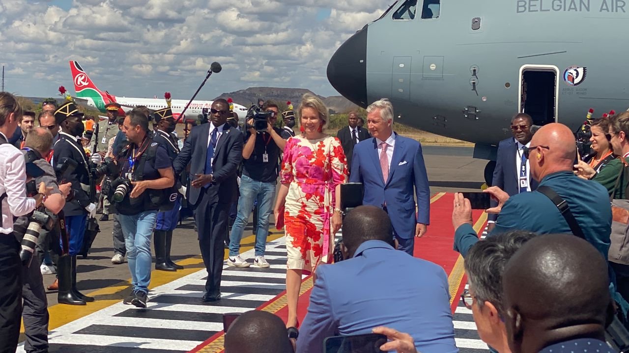 Le roi Philippe à Lubumbashi